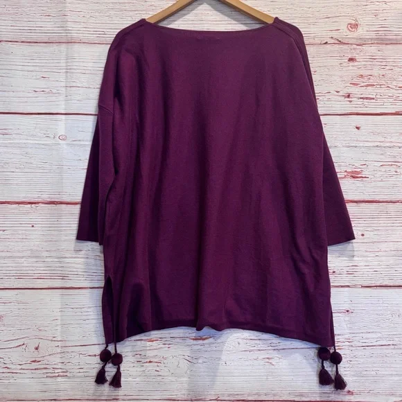 Lilly Pulitzer Elba Sweater in Shiraz Sz M - Picture 11 of 12